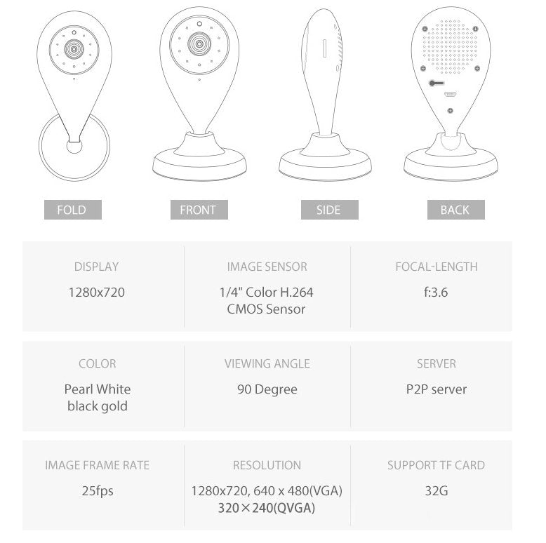 1080p wireless wifi camera