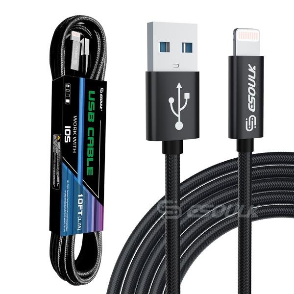 10ft USB to USBC cable for iphone XS/XR