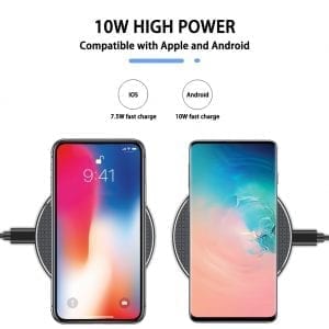 wireless charging pad for iPhone/Samsung