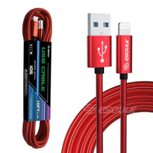10ft USB to USBC cable for iphone XS/XR